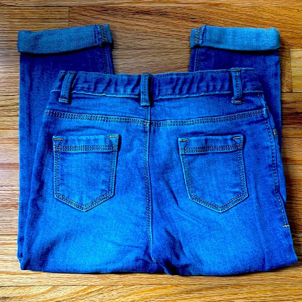 Girls 3T Lot Old Navy Boyfriend Jeans Biker Shorts Star Legging Toucan Lace Trim